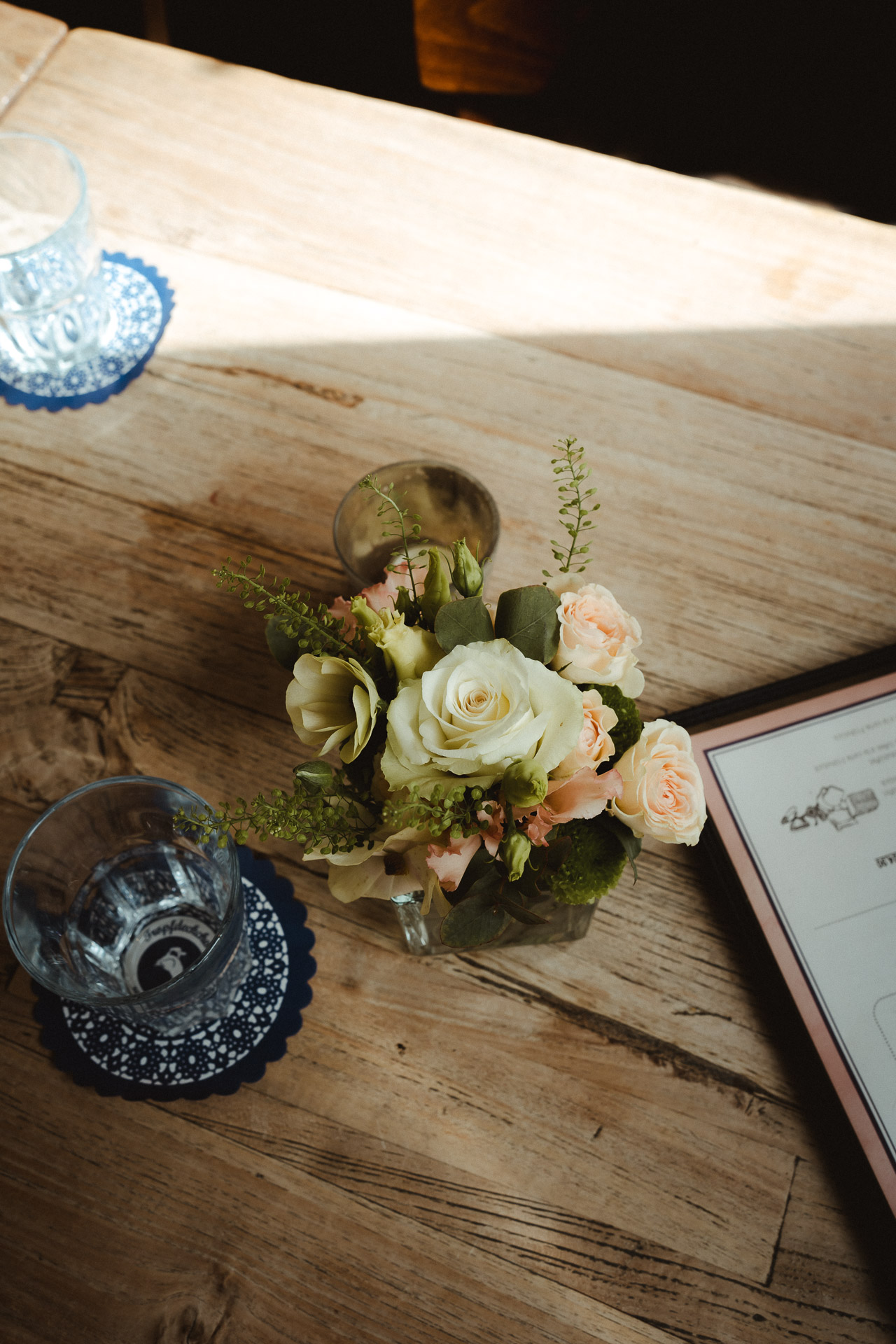 Tischdeko bei der Hochzeit - Hochzeitsfotos Erkelenz